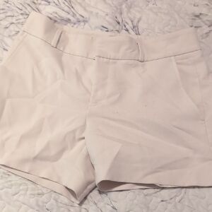 Banana Republic High Waist White Shorts